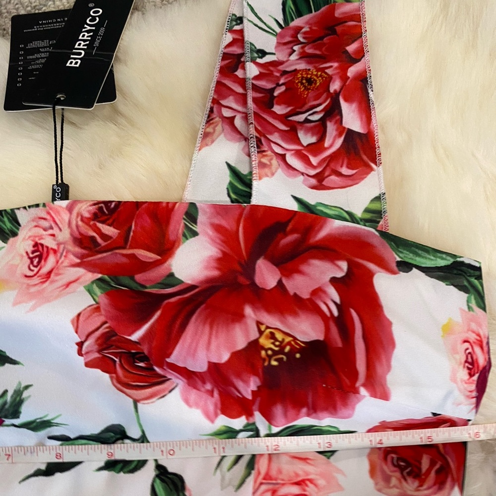 NWT Burryco Sleeveless Floral Dress 🌹 - Picture 13 of 13